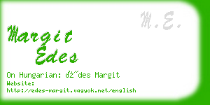 margit edes business card